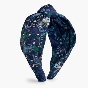 Knotted Headband, style: Peacock